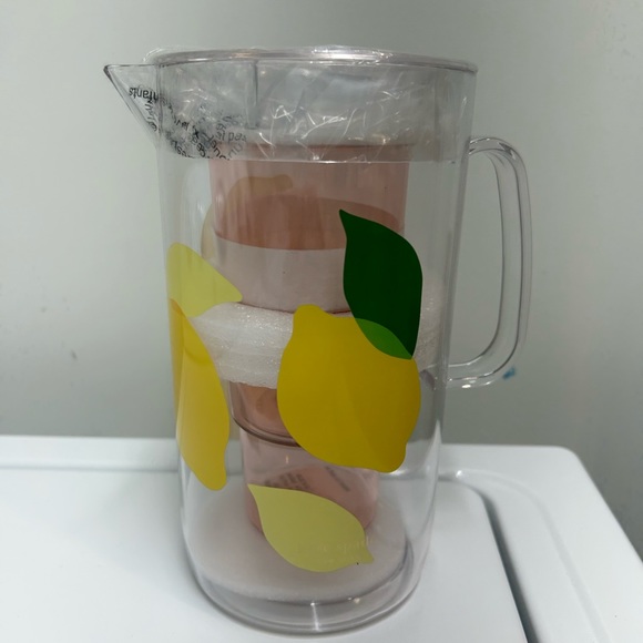 Kate Spade pitcher and cup set - Picture 2 of 4
